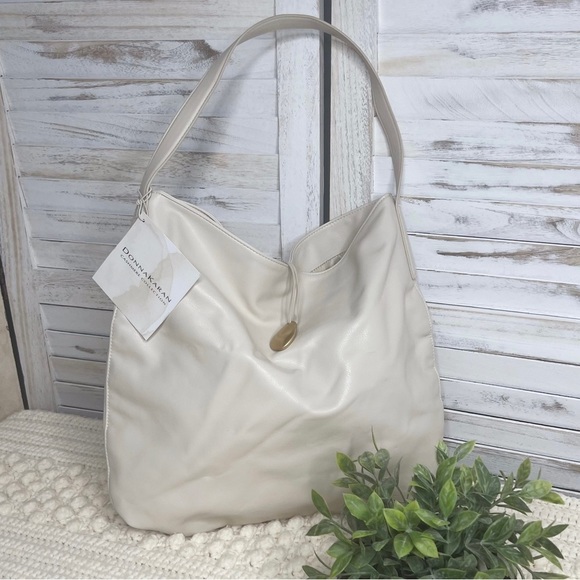 Donna Karan Handbags - Donna KAREN COSMETICS Women’s Large Tote Bag Cream New